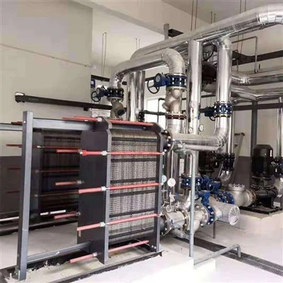 Proses unit penukar haba plat air
